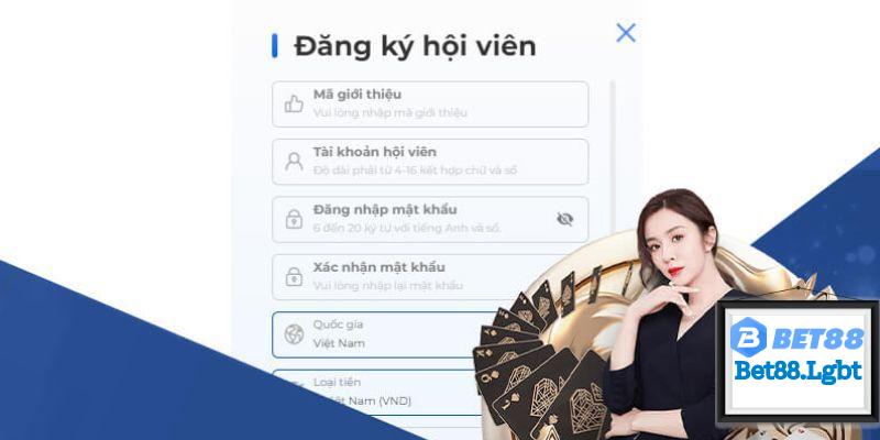 Tổng hợp FAQ về đăng ký BET88